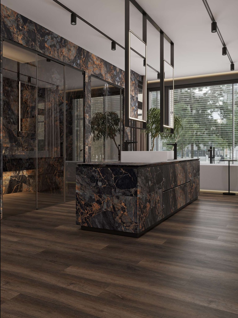 Кварцвиниловая плитка LVT "Alpine Floor" Дуб Левитан (1219*184*2 мм) — купить в Комсомольске-на-Амуре