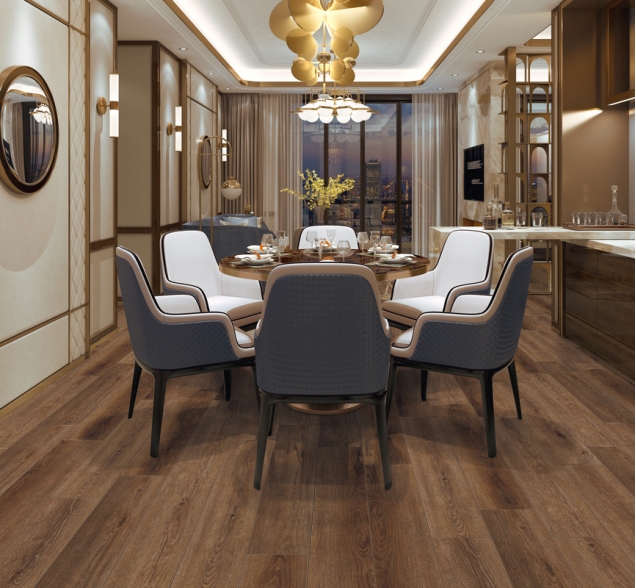 SPC ламинат "CronaFloor" Wood 4V Дуб Регин (1200*180*4 мм) — купить в Комсомольске-на-Амуре