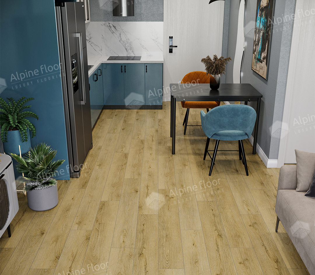SPC ламинат "Alpine Floor" Умбра (1220*183*4 мм) — купить в Комсомольске-на-Амуре