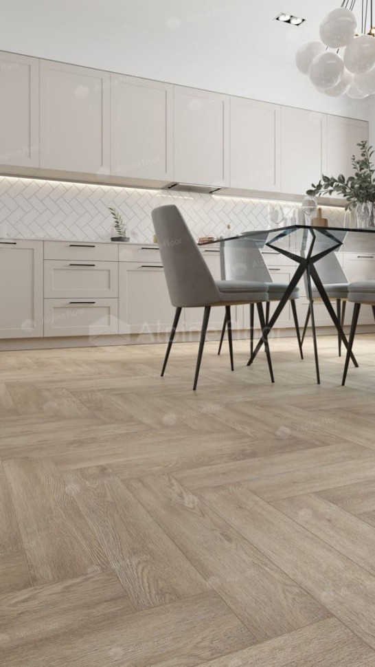 Виниловая плитка "Alpine Floor" Parquet LVT Дуб Ваниль Селект (590*118*2,5 мм) — купить в Комсомольске-на-Амуре