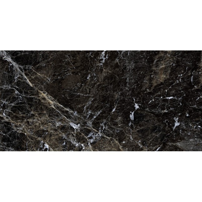 Керамогранит "Gresse" 600*1200 Simbel Carbon Чёрно-белый Мрамор — купить в Комсомольске-на-Амуре