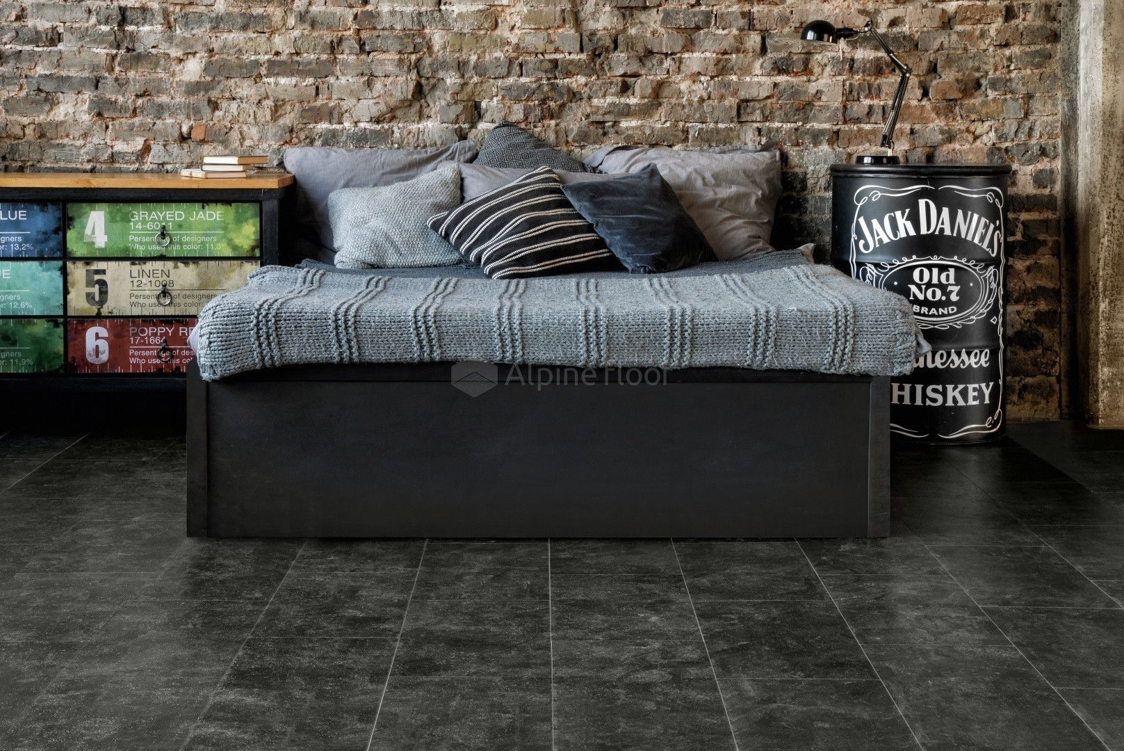 Замковая ПВХ плитка Ларнака  (609,6*304,8*4мм) — купить в Комсомольске-на-Амуре