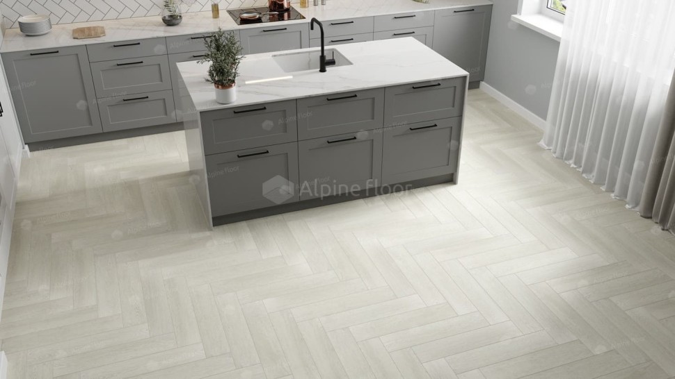 Виниловая плитка "Alpine Floor" Parquet LVT Зимний Лес (590*118*2,5 мм) — купить в Комсомольске-на-Амуре