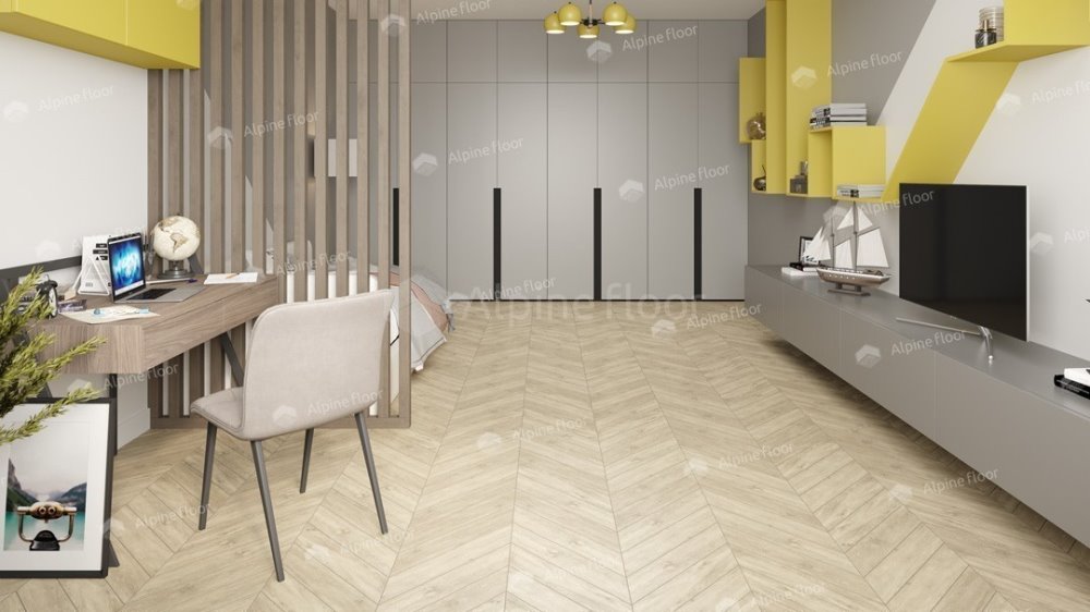 LVT плитка "Alpine Floor" Сонома (555*127*2,5 мм) — купить в Комсомольске-на-Амуре