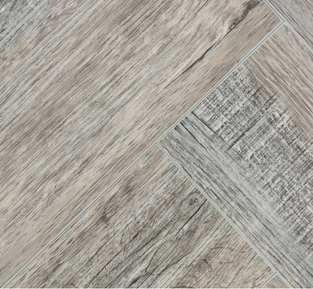 Виниловый ламинат SPC "Cronafloor" Herringbone Дуб Реймс (640*128*4,5 мм) — купить в Комсомольске-на-Амуре