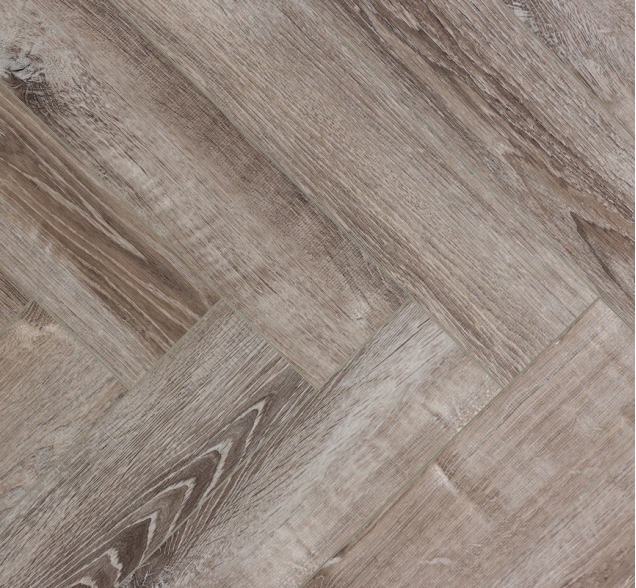 Виниловый ламинат SPC "Cronafloor" Herringbone Дуб Тулон (640*128*4,5 мм) — купить в Комсомольске-на-Амуре