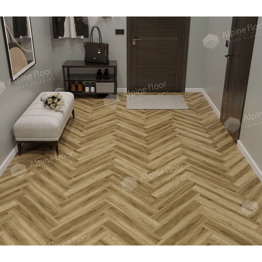 SPC ламинат "Alpine Floor" Орех Акорн (600*125*4 мм) — купить в Комсомольске-на-Амуре