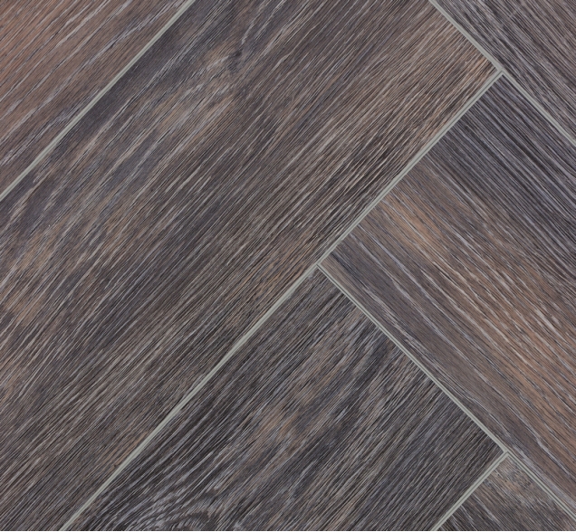 Виниловый ламинат SPC "Cronafloor" Herringbone Дуб Бордо (640*128*4,5 мм) — купить в Комсомольске-на-Амуре