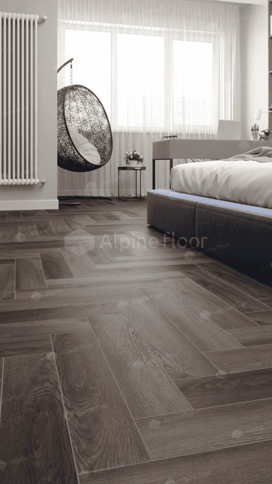 Виниловый ламинат "Alpine Floor" Parquet Light Дуб Фафнир (600*125*4 мм) — купить в Комсомольске-на-Амуре
