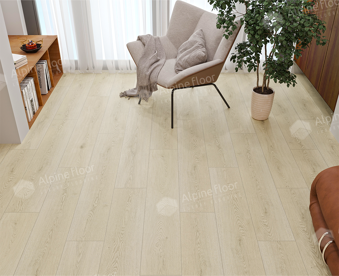 SPC ламинат "Alpine Floor" Лунар (1220*228*4 мм) — купить в Комсомольске-на-Амуре