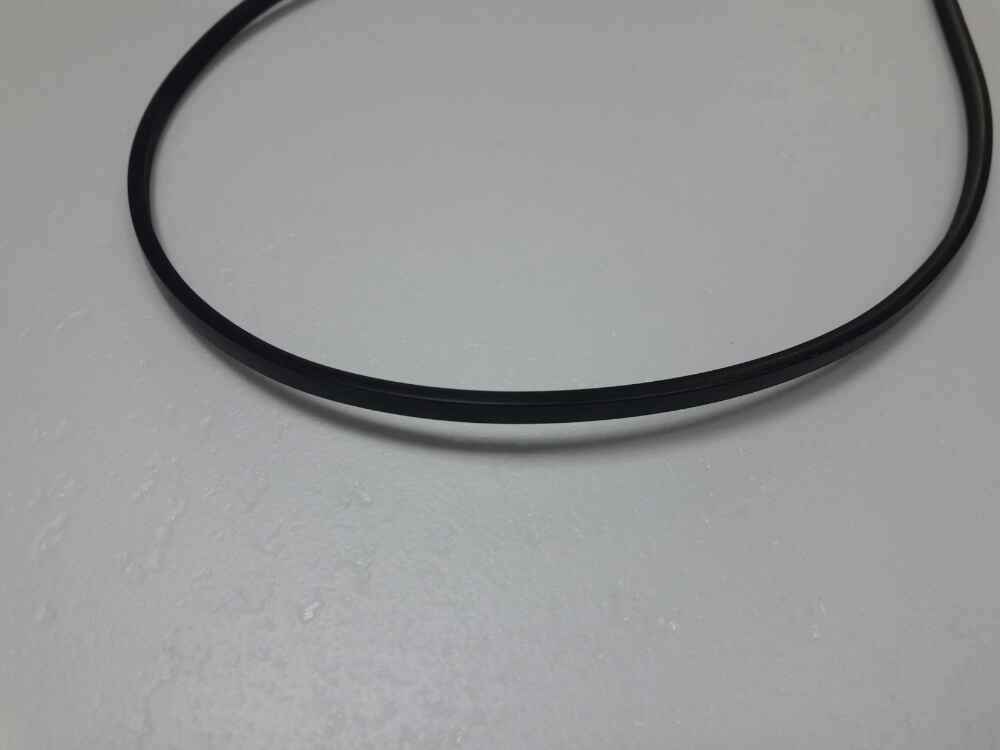 Декоративная вставка для ПВХ плитки черная