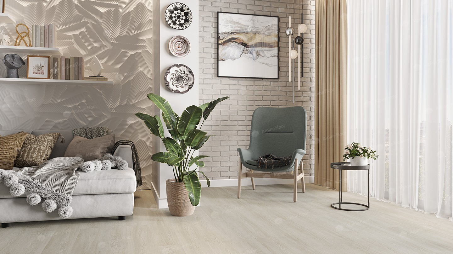 SPC ламинат "Alpine Floor" Виваче (1220*183*3,5 мм) — купить в Комсомольске-на-Амуре