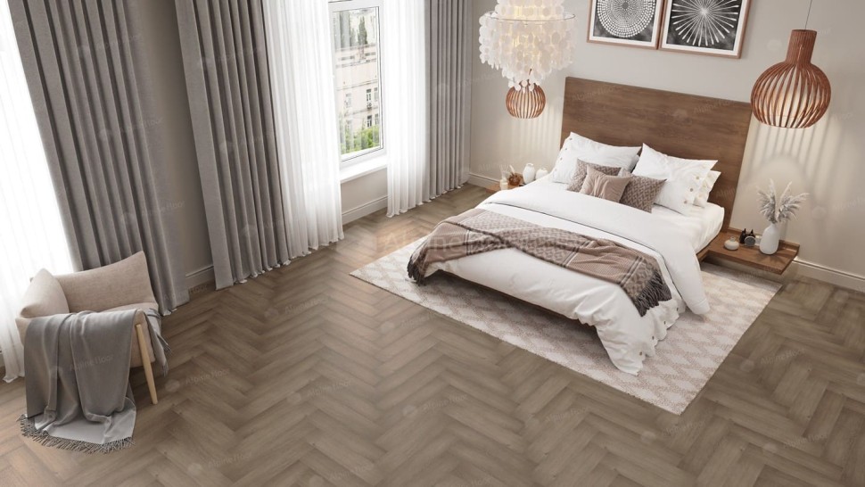 Виниловая плитка "Alpine Floor" Parquet LVT Дуб Насыщенный (590*118*2,5 мм) — купить в Комсомольске-на-Амуре