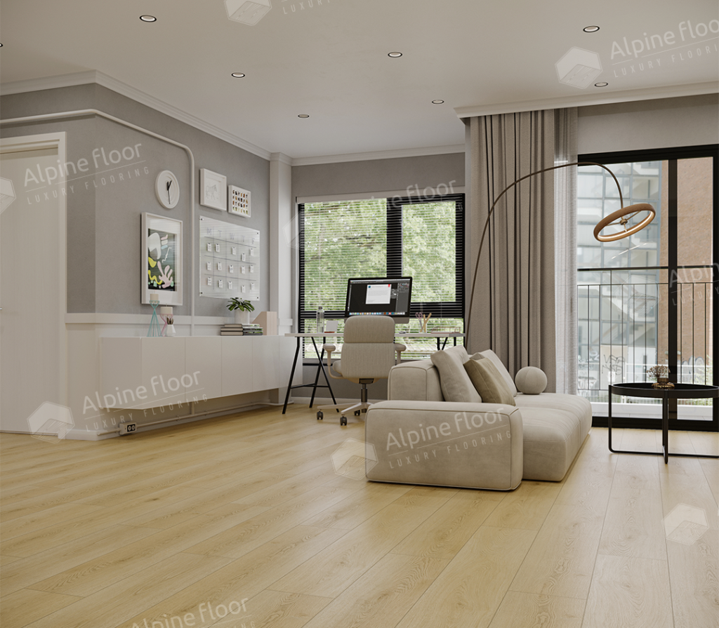 SPC ламинат "Alpine Floor" Твист (1220*228*4 мм) — купить в Комсомольске-на-Амуре