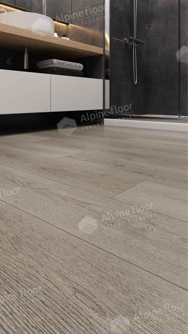 Кварцвиниловая плитка LVT "Alpine Floor" Мета (1219,2*184,15*2,5 мм) — купить в Комсомольске-на-Амуре