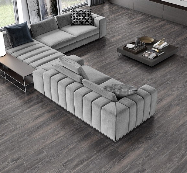 SPC ламинат "CronaFloor" Nano 4V Дуб Морёный (1200*180*3,5 мм) — купить в Комсомольске-на-Амуре