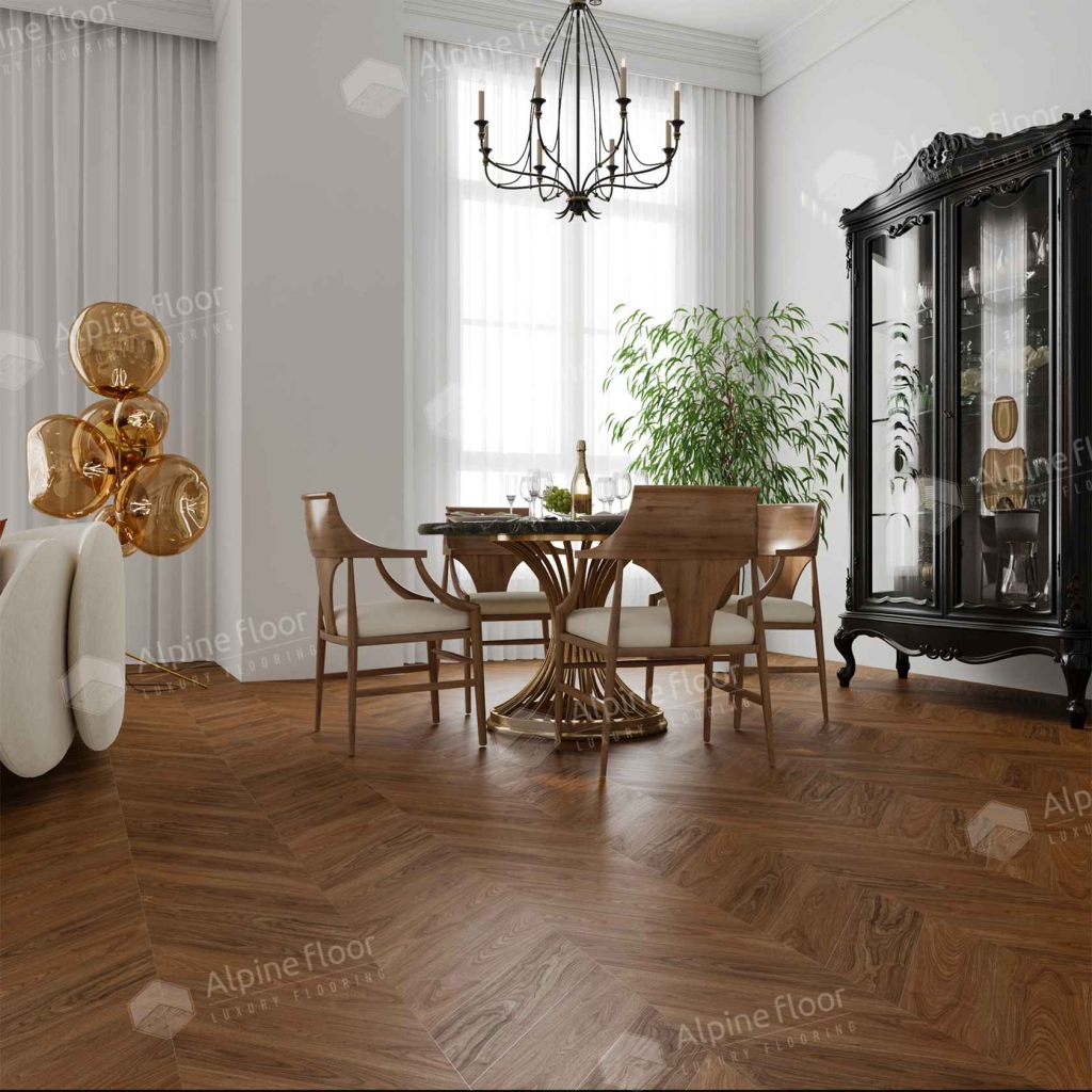 SPC ламинат "Alpine Floor" Орех Нойер (600*127*5 мм) — купить в Комсомольске-на-Амуре