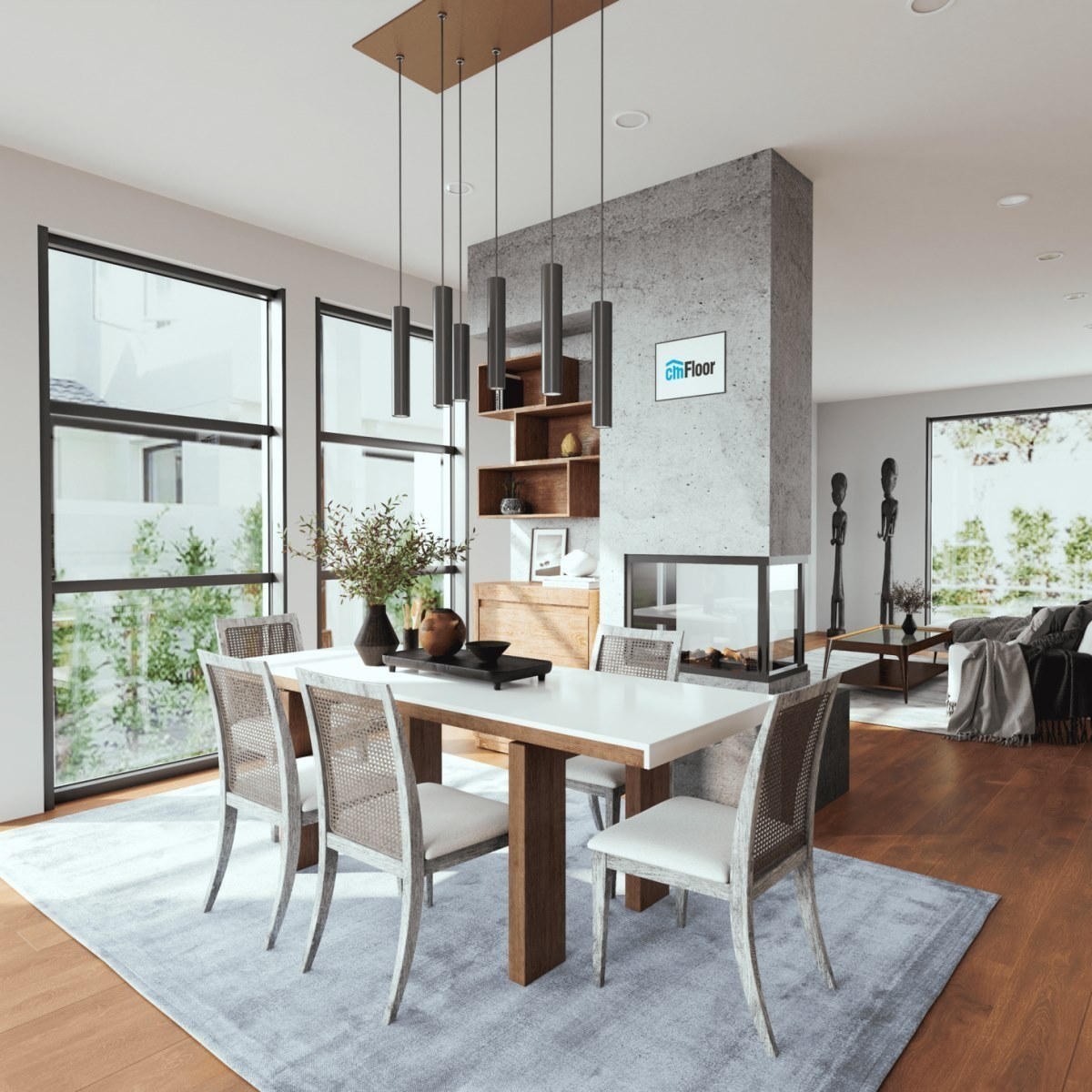 Виниловое напольное покрытие ScandiWood 18 Дуб Корица (180*1220*5 мм) — купить в Комсомольске-на-Амуре