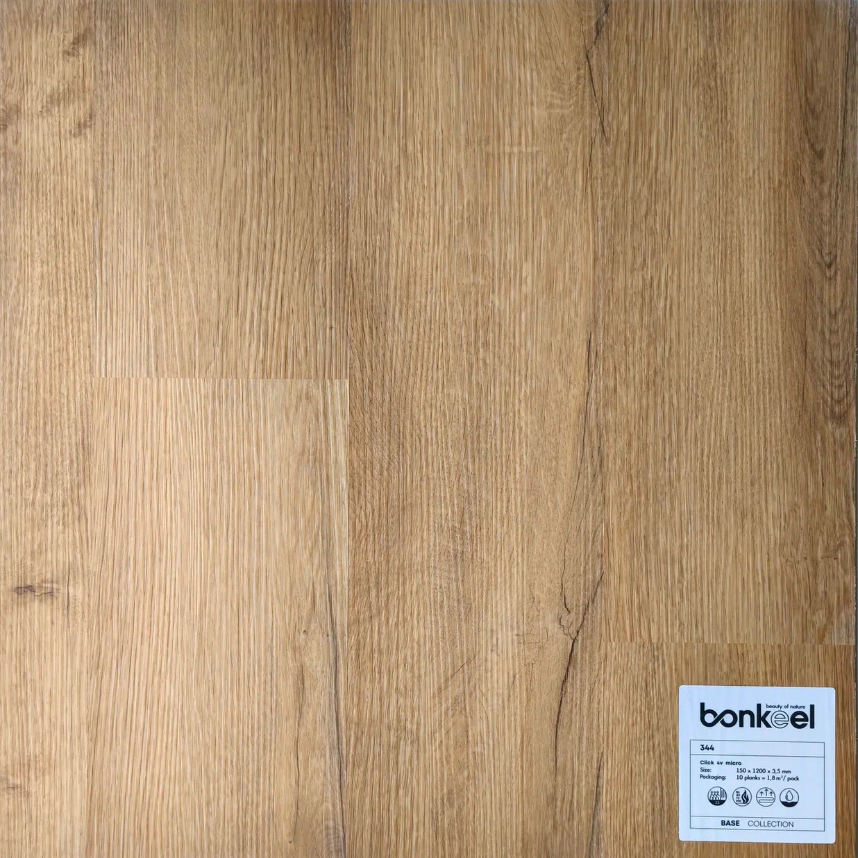Плитка ПВХ "Bonkeel" Base New 344 (1220*150*3,5 мм) — купить в Комсомольске-на-Амуре