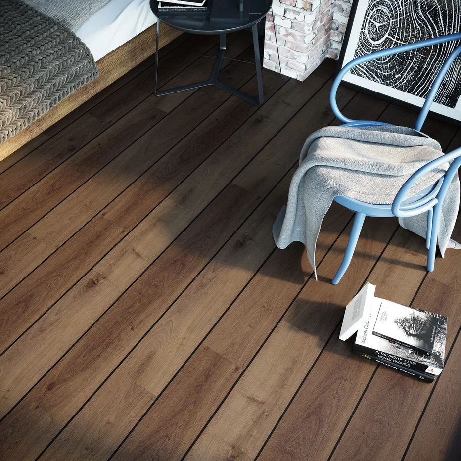 SPC ламинат "Invictus" Highland Oak Chocolate (1213*178*6мм) — купить в Комсомольске-на-Амуре