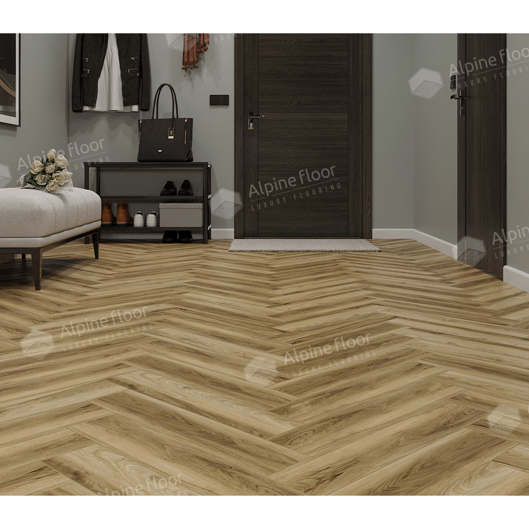 SPC ламинат "Alpine Floor" Орех Акорн (600*125*4 мм) — купить в Комсомольске-на-Амуре