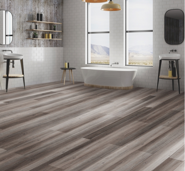 SPC ламинат "CronaFloor" Wood 4V Дуб Горный (1200*180*4 мм) — купить в Комсомольске-на-Амуре