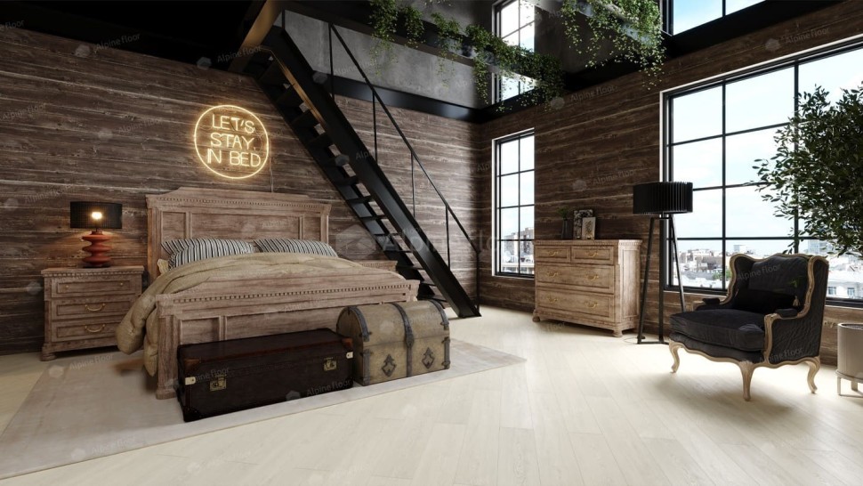 Виниловый ламинат "Alpine Floor" Classic Light MC Дуб Арктик (1220*183*3,5 мм) — купить в Комсомольске-на-Амуре