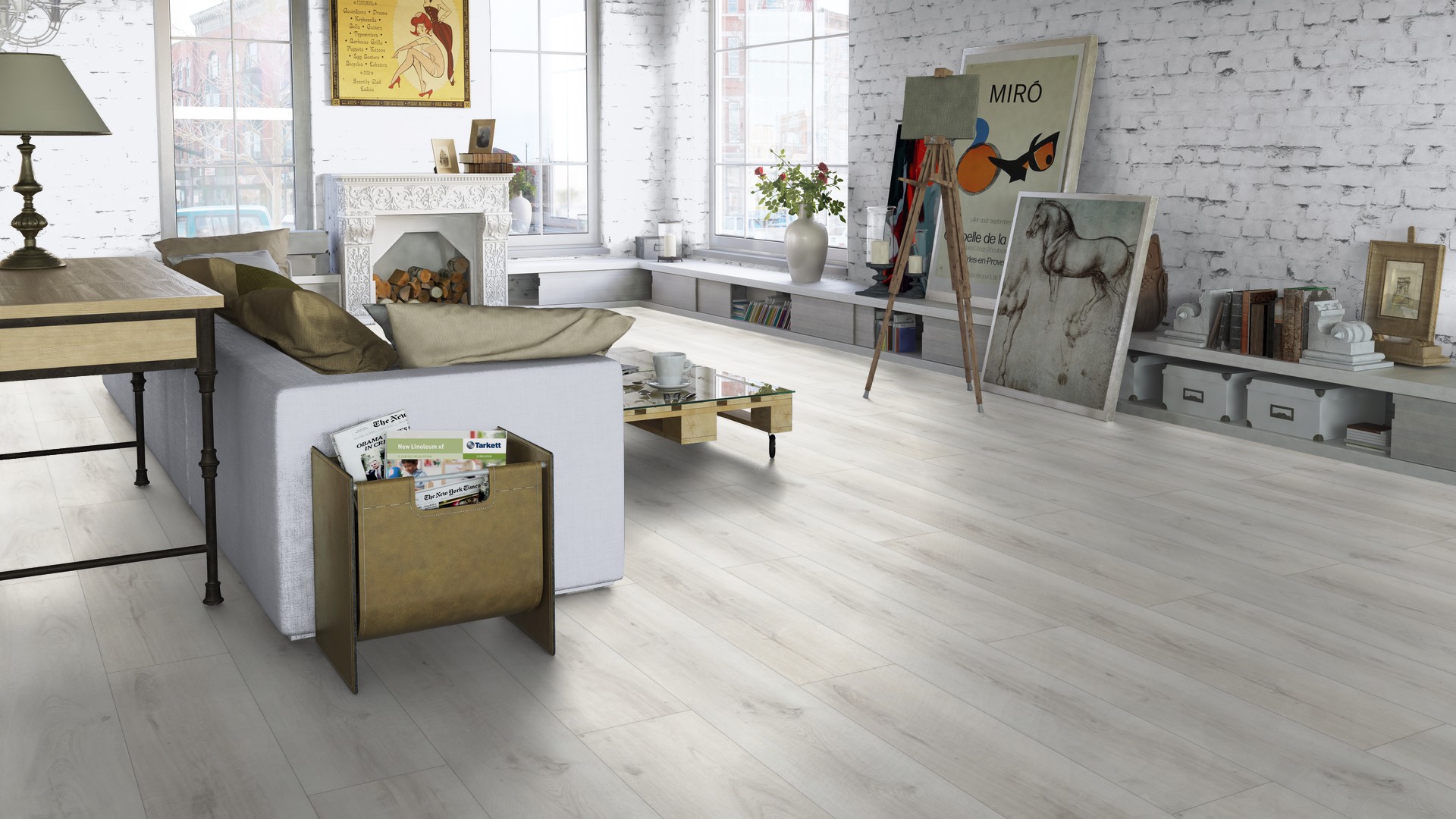 SPC ламинат "Tarkett" Deep House Patrick (1400*225*4,6 мм) — купить в Комсомольске-на-Амуре