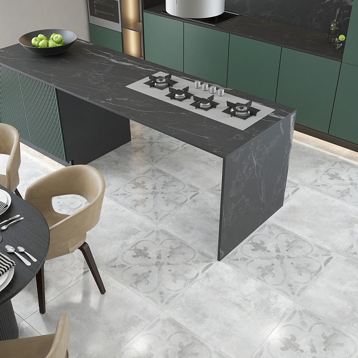 Керамогранит "Keramin" Турин (600*600 мм) Серый 1 — купить в Комсомольске-на-Амуре