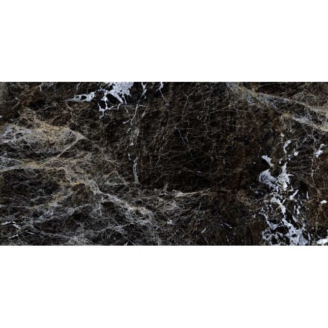 Керамогранит "Gresse" 600*1200 Simbel Carbon Чёрно-белый Мрамор — купить в Комсомольске-на-Амуре
