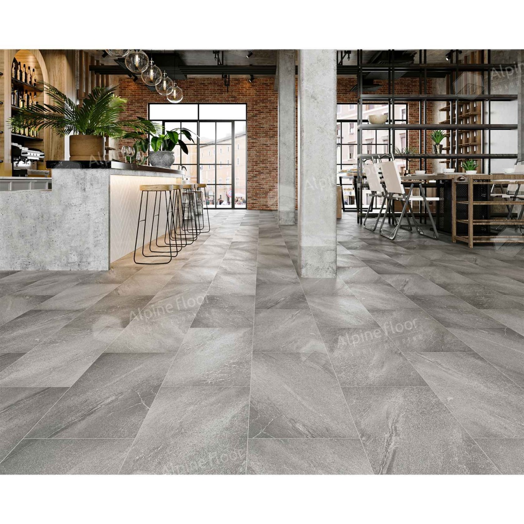 Кварцвиниловая плитка LVT "Alpine Floor" Авенгтон (608*303*2,5 мм) — купить в Комсомольске-на-Амуре