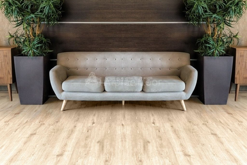 Замковая ПВХ плитка "Alpine Floor" Дуб Ваниль  (1220*183*4мм) — купить в Комсомольске-на-Амуре