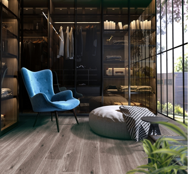 SPC ламинат "CronaFloor" Wood 4V Дуб Хельсинки (1200*180*4 мм) — купить в Комсомольске-на-Амуре