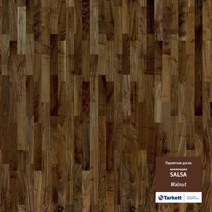 Паркетная доска "Tarkett" Salsa Орех американский (2283*194*14 мм) — купить в Комсомольске-на-Амуре