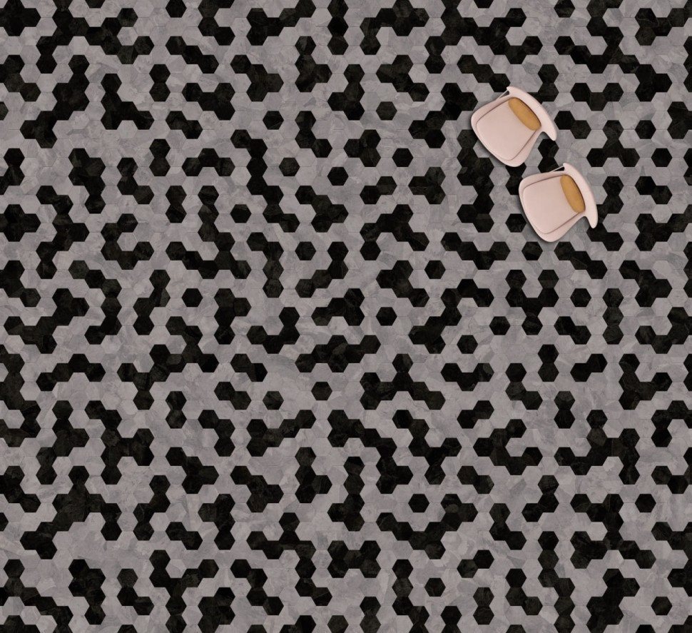 Виниловая плитка "Moduleo" Moods Hexagon 336 (226,32*196*2,5 мм) — купить в Комсомольске-на-Амуре