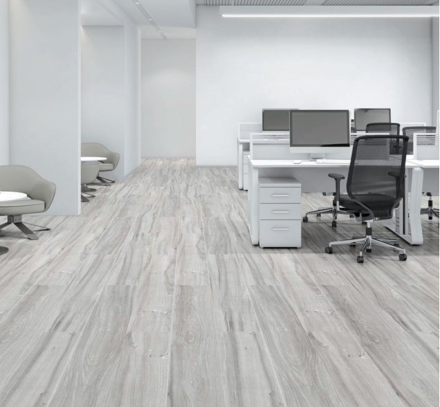 SPC ламинат "CronaFloor" Wood 4V Дуб Атланта (1200*180*4 мм) — купить в Комсомольске-на-Амуре