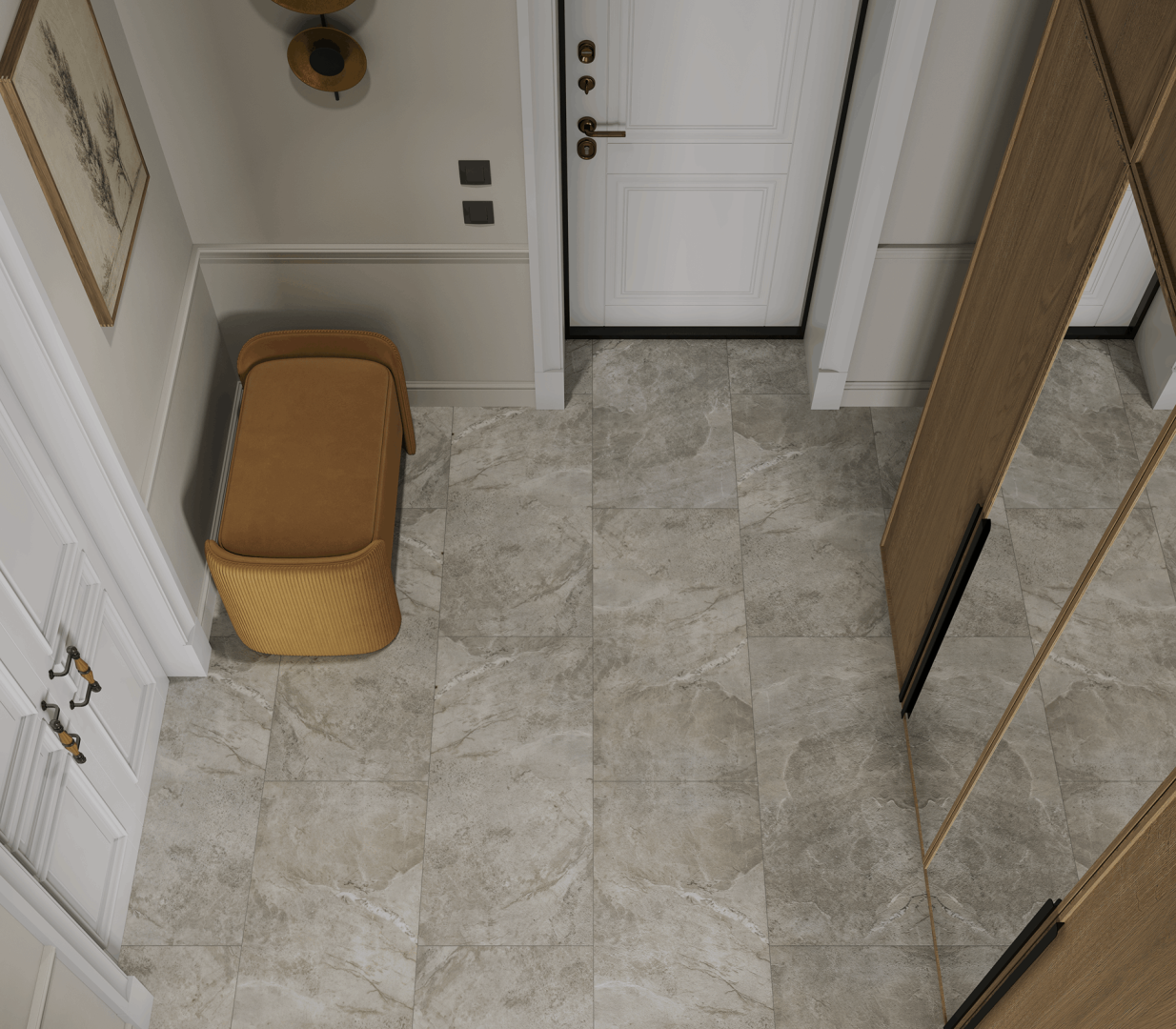 Кварцвиниловая плитка LVT "Alpine Floor" Пенни (940*470*2,5 мм) — купить в Комсомольске-на-Амуре