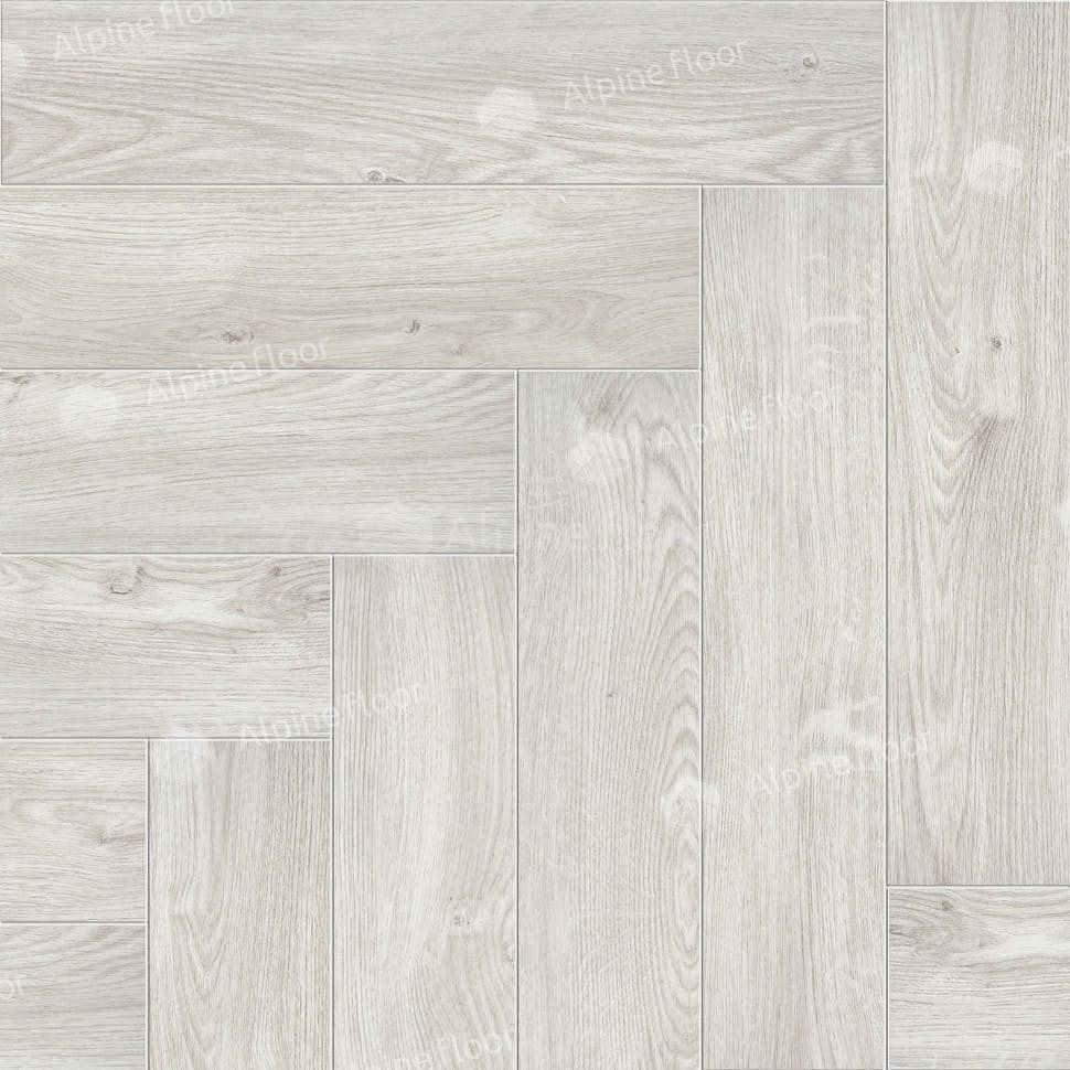 Виниловая плитка "Alpine Floor" Parquet LVT Снежный (590*118*2,5 мм) — купить в Комсомольске-на-Амуре