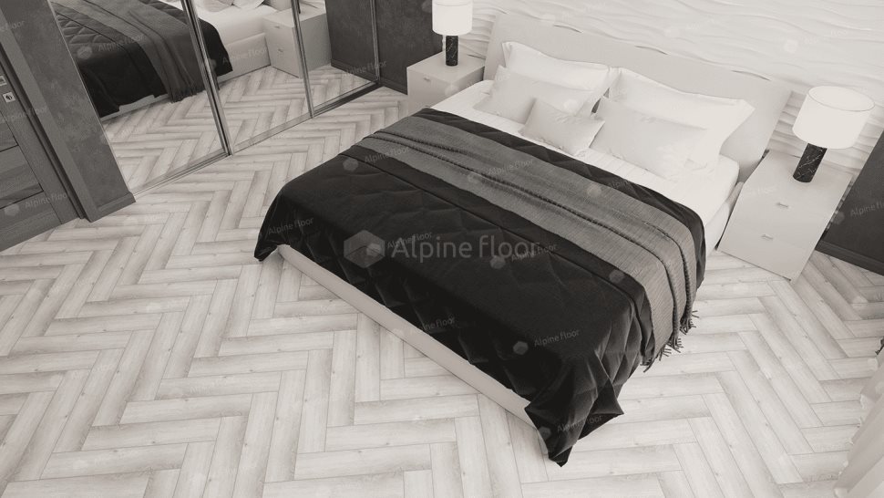 Виниловый ламинат "Alpine Floor" Parquet Light Дуб Альхена (600*125*4 мм) — купить в Комсомольске-на-Амуре
