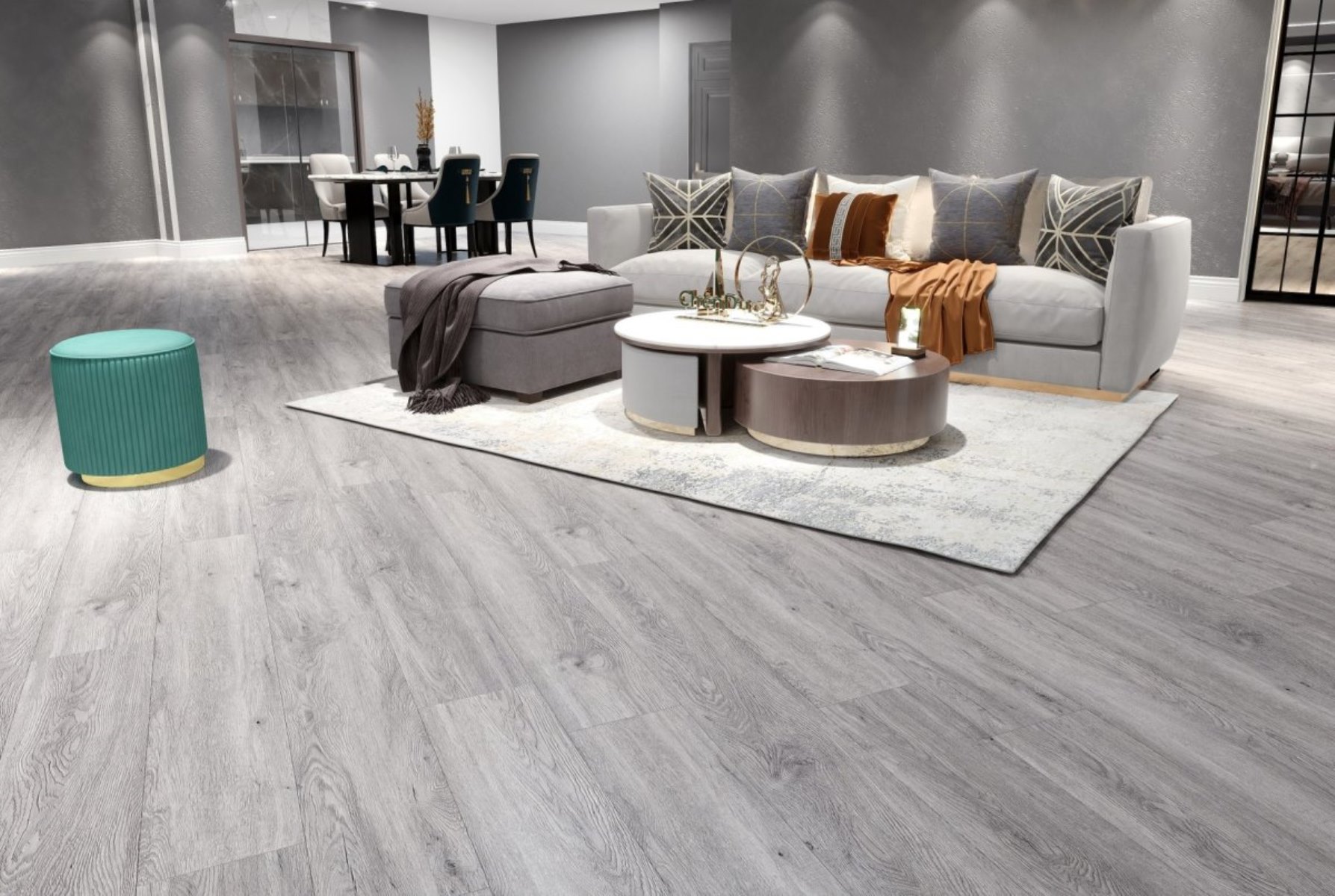 SPC ламинат "OneFloor" ЕСО 5064 (4V фаска) (1220*184*4 мм) — купить в Комсомольске-на-Амуре