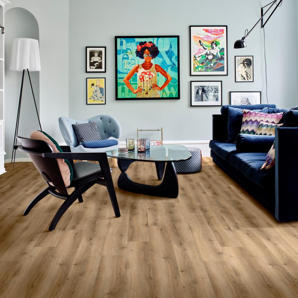 SPC ламинат "Adelar" Solida Acoustic 03826 Traditional Oak (1219*178*5 мм) — купить в Комсомольске-на-Амуре