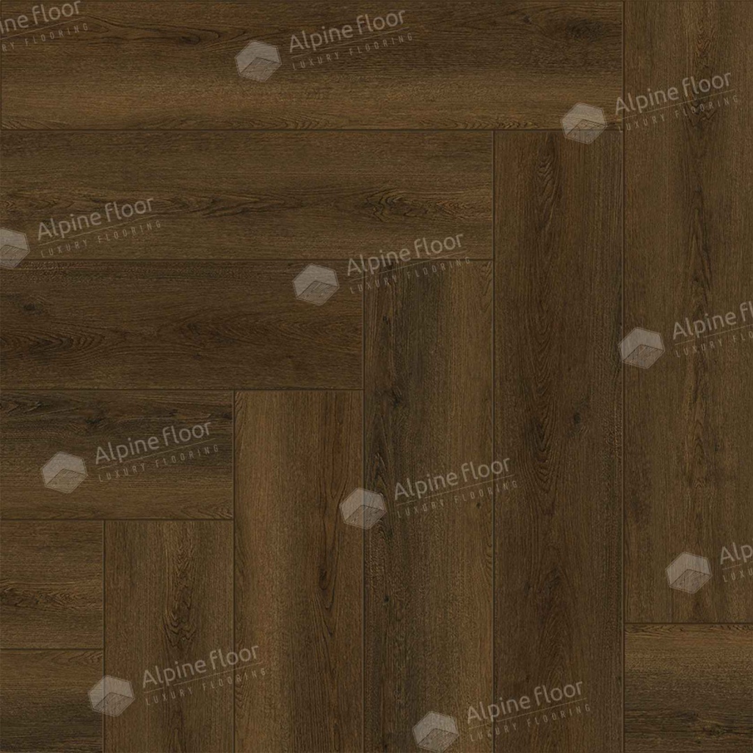 Кварцвиниловая плитка LVT "Alpine Floor" Дуб Далим (590*118*2,5 мм) — купить в Комсомольске-на-Амуре