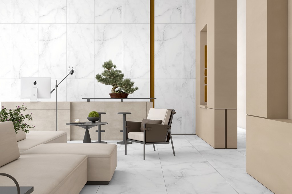 Керамогранит "Ennface" 600*1200 Afyon Ice Матовый Белый — купить в Комсомольске-на-Амуре