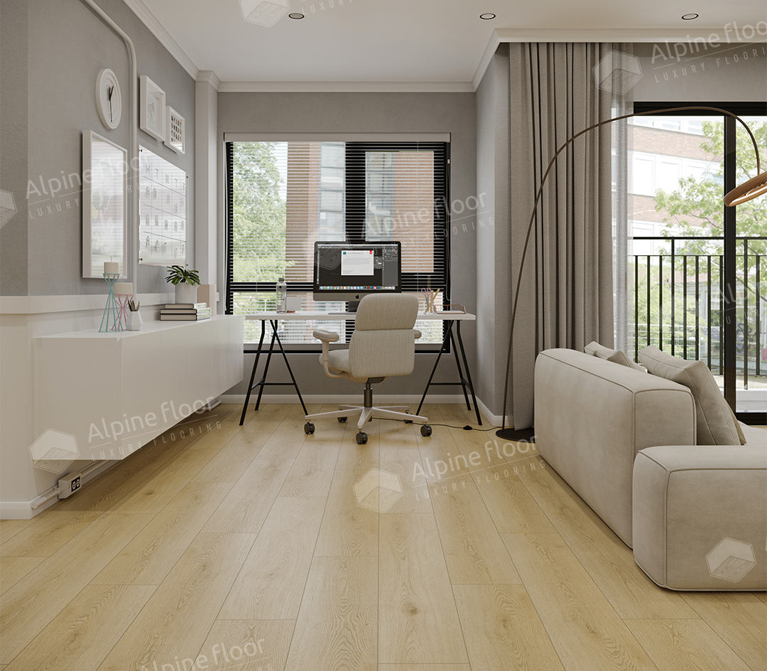 SPC ламинат "Alpine Floor" Твист (1220*228*4 мм) — купить в Комсомольске-на-Амуре