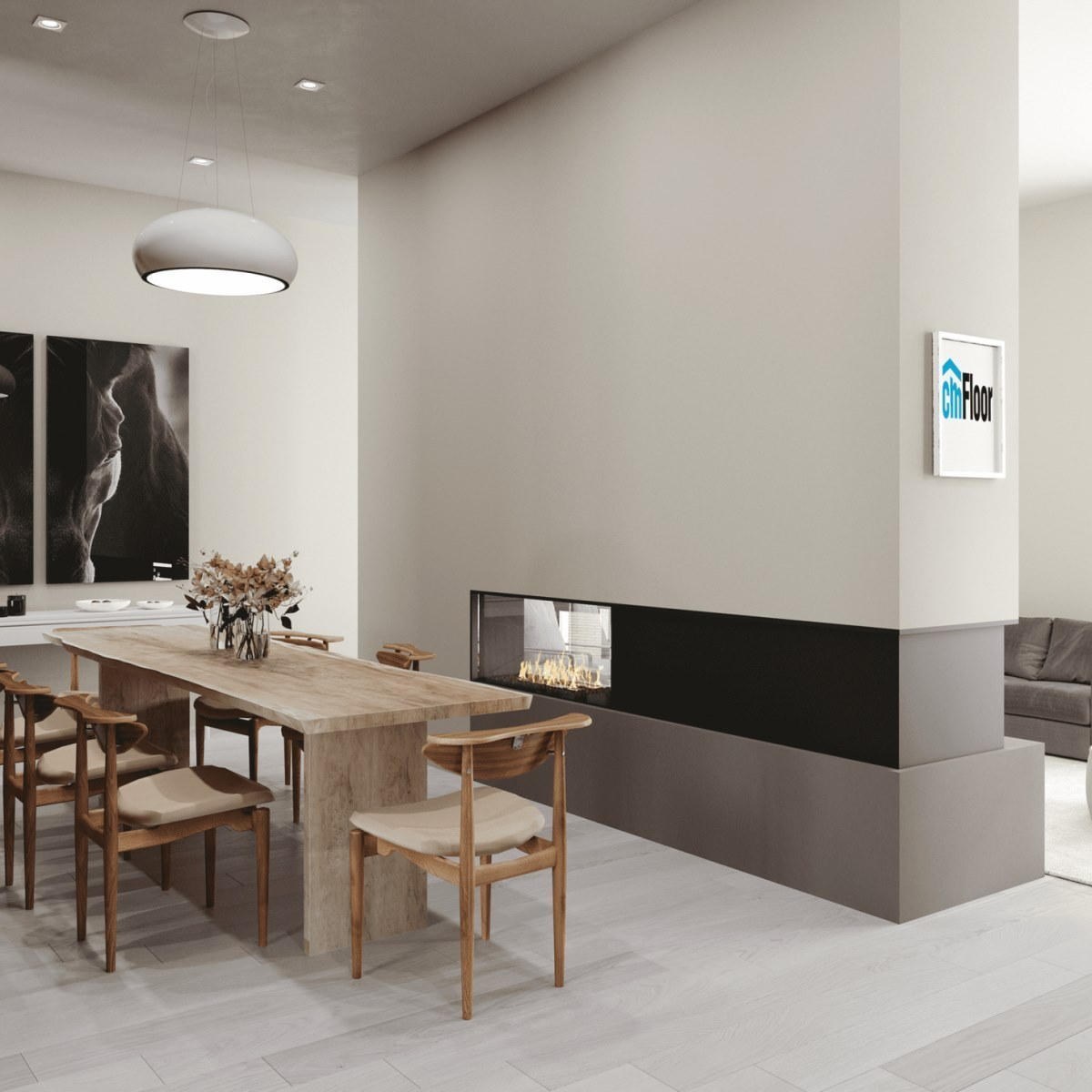 Виниловое напольное покрытие ScandiWood 02 Дуб Белый (180*1220*5 мм) — купить в Комсомольске-на-Амуре