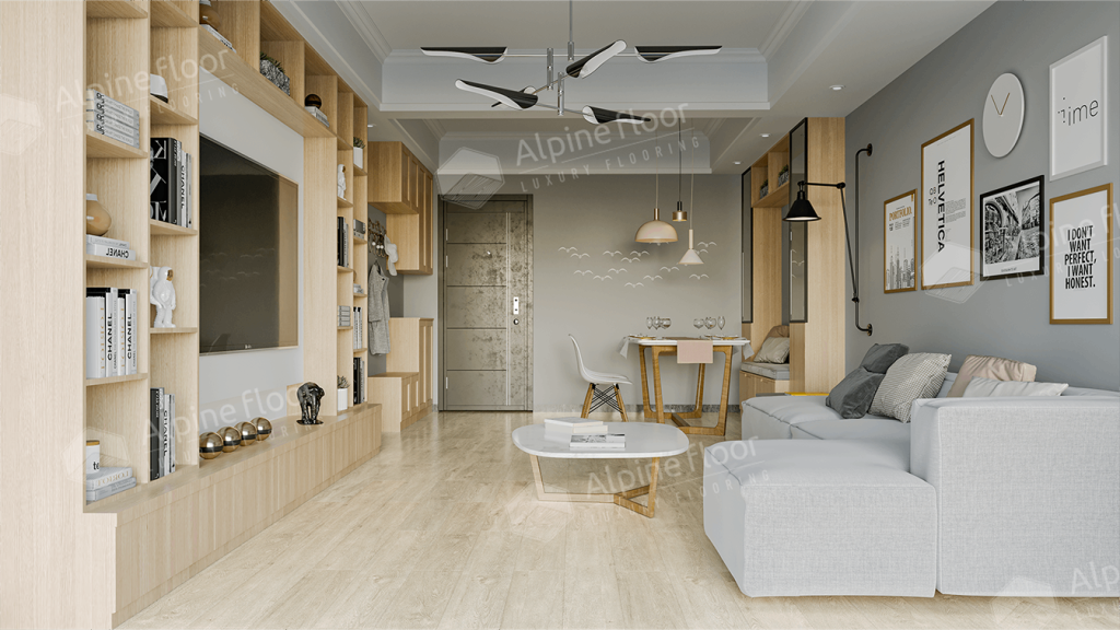 Кварцвиниловая плитка LVT "Alpine Floor" Сонома (1227*187*5 мм) — купить в Комсомольске-на-Амуре