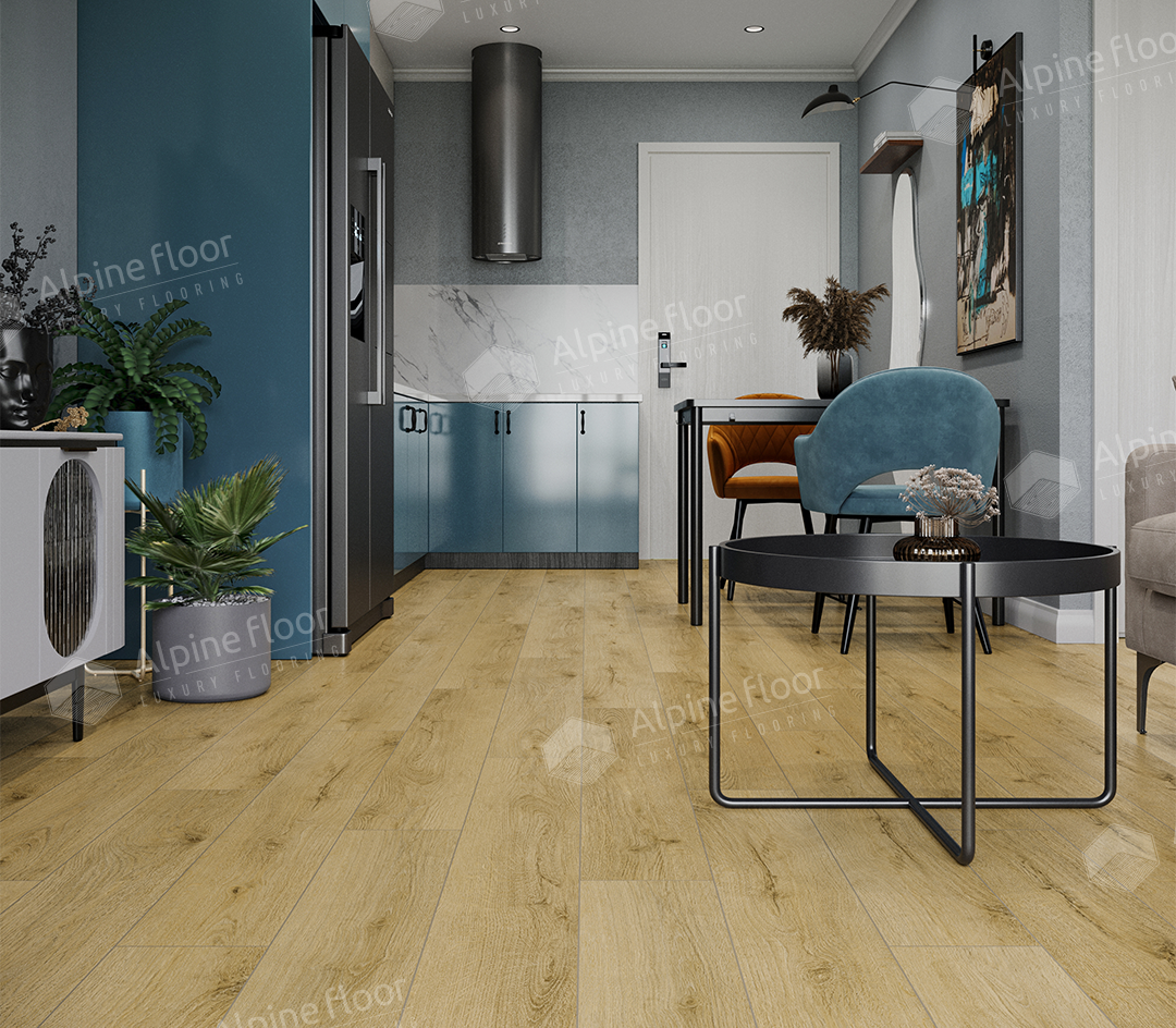 SPC ламинат "Alpine Floor" Умбра (1220*183*4 мм) — купить в Комсомольске-на-Амуре