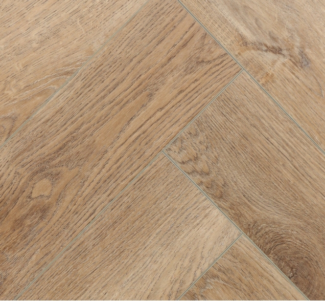 Виниловый ламинат SPC "Cronafloor" Herringbone Дуб Монпелье (640*128*4,5 мм) — купить в Комсомольске-на-Амуре