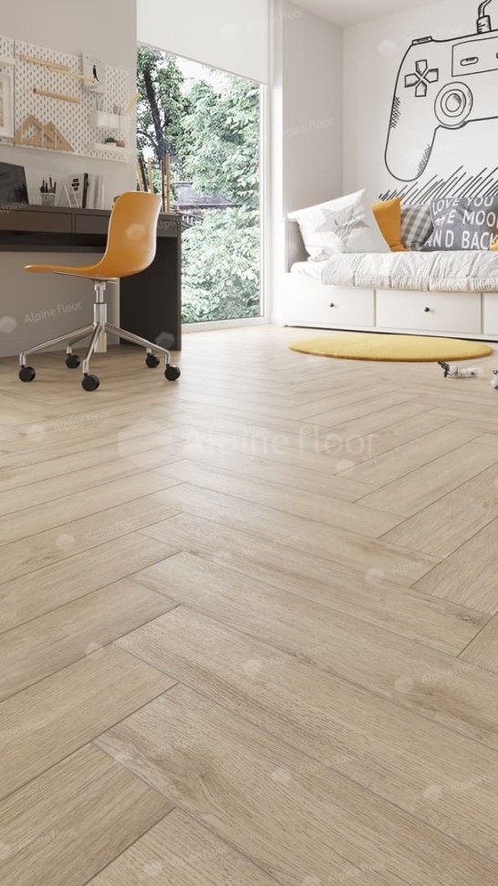 Виниловая плитка "Alpine Floor" Parquet LVT Дуб Медия (590*118*2,5 мм) — купить в Комсомольске-на-Амуре