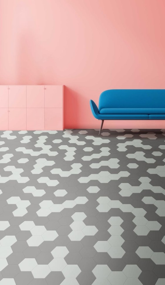 Виниловая плитка "Moduleo" Moods Hexagon 339 (226,32*196*2,5 мм) — купить в Комсомольске-на-Амуре